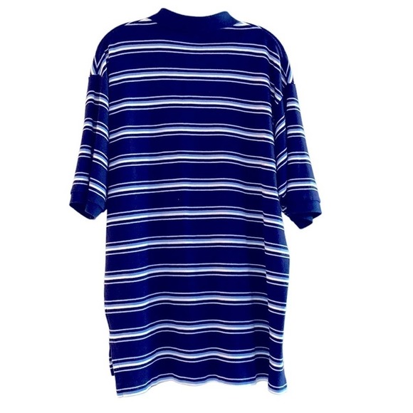 Polo Golf by Ralph Lauren striped polo shirt. Rare plaid crest shield. XL - Picture 3 of 10